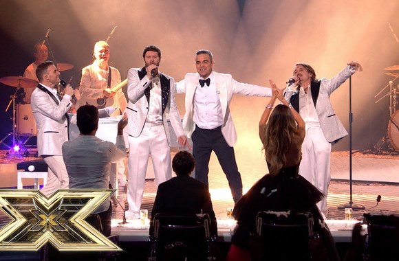Take That and Robbie sing Shine and Everything Changes | Final | The X Factor UK 2018