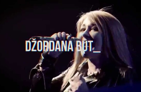 VIDEO kadras: Džordanos koncertas Aš Karalienė