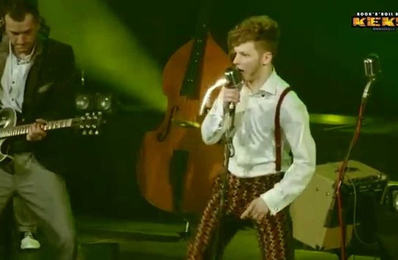 VIDEO kadras: R\'n\'R band KEKSI & Orchestra - ROCK THIS TOWN (Stray Cats)