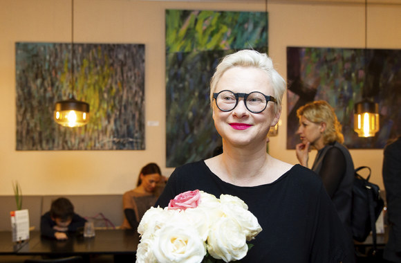 Julijos Janus tapybos parodos „Dekoracijos“ atidarymas/Irmanto Gelūno nuotr.