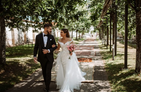 Mato Cimbolo ir Gretos Chanukajevaitės vestuvės / Luko Griciaus nuotr.