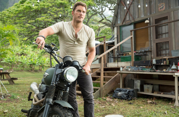 Chrisas Prattas filme „Juros pasaulis“