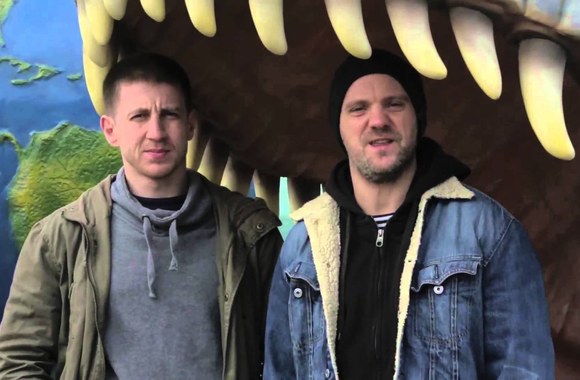 VIDEO kadras: \"Traukinio apiplėšimas, kurį įvykdė Salius ir Paulius\" II dalis?