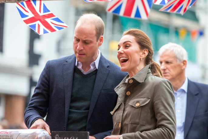 Princas Williamas su žmona Kate Middleton / „Scanpix“ nuotr.