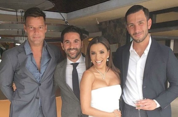 Ricky Martinas, Jose Antonio Bastonas, Eva Longoria ir Jwanas Yosefas