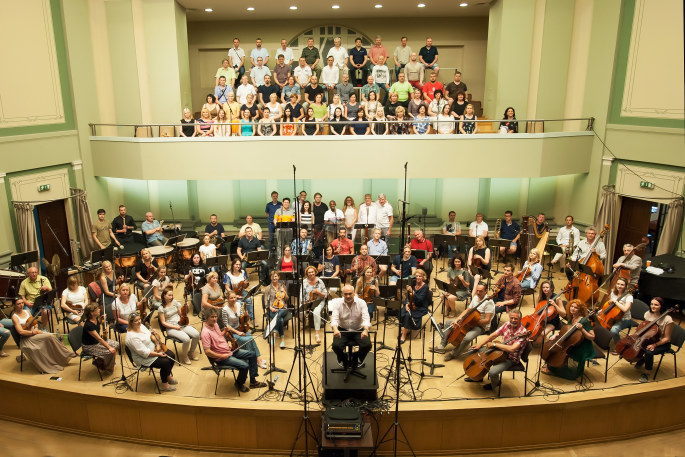 Kauno miesto simfoninis orkestras švenčia jubiliejų / Asmeninio archyvo nuotr.