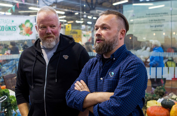 Martynas Starkus ir Vytaras Radzevičius pristato naują laidą