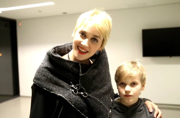 VIDEO kadras: TV laidų vedėja Eglė Kernagytė-Dambrauskė kalba apie laisvę