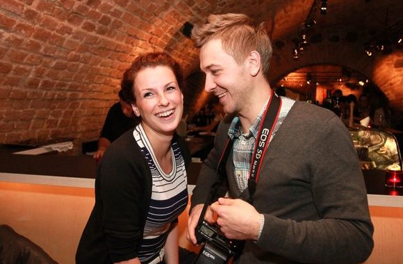 Marius Žičius su žmona Viktorija