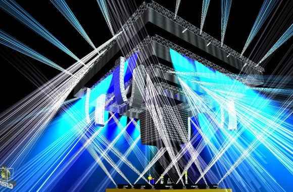 „Sel“ koncertų scenos eskizas