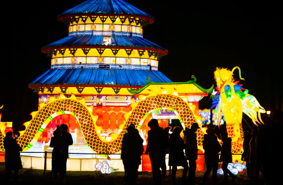 Festivalis „Didieji Kinijos žibintai. Visatos ženklai 2019“/ Nijolės Pareigytės-Rukaitienės nuotr.