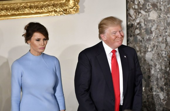 Melania ir Donaldas Trumpai