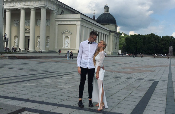 Arnoldas Kulboka ir Gitana Paulauskaitė/Soc. tinklų nuotrauka