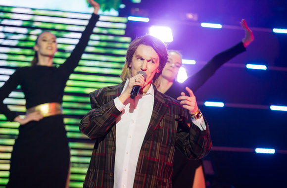 Katažina Zvonkuvienė „Muzikinėje kaukėje“ / Dovydo Beržinio nuotr.