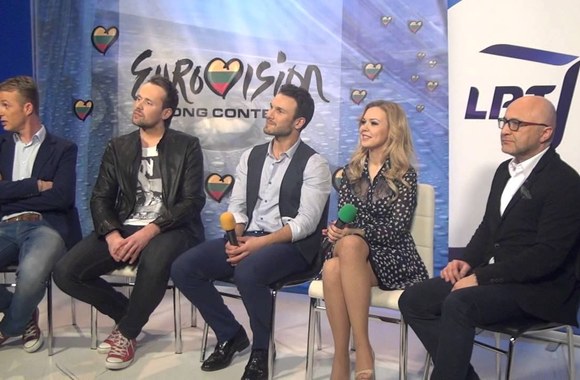 VIDEO kadras: Lietuvos „Eurovizijos“ atrankos finalo nugalėtojų spaudos konferencija