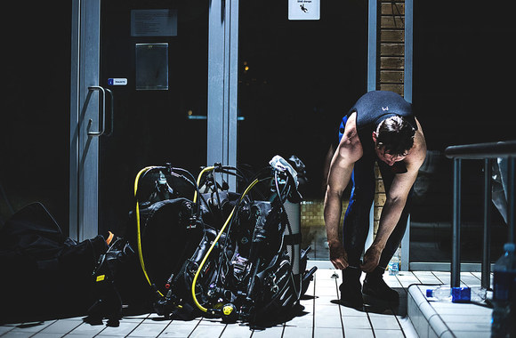 „Neteisėtai padarytų“ fotosesijos akimirka