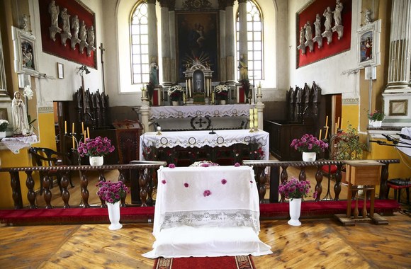 Baibos Skurstenes ir Mykolo Serdiuko vestuvių akimirka