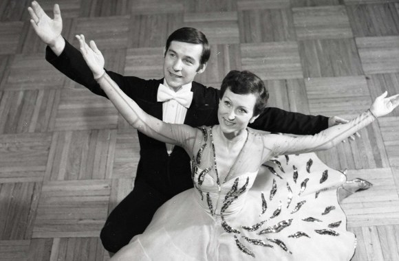 Skaistutė ir Romaldas Idzelevičiai kartu įsisuko į šokių verpetus / Asmeninio albumo nuotr.