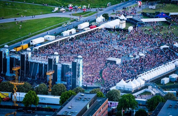 Festivalio „Summerburst“ akimirka