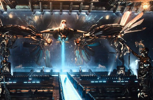 VIDEO kadras: Filmo „Jupiterė. Pabudimas“ anonsas