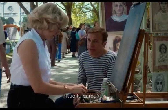 VIDEO kadras: DIDELĖS AKYS / Big Eyes - Trailer (lietuviški subtitrai)