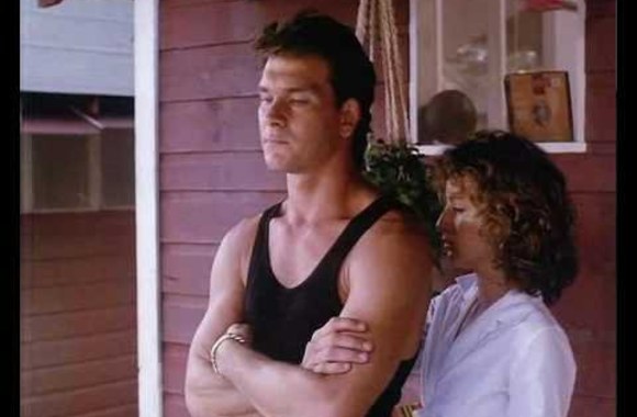 VIDEO kadras: Patrick Swayze „She’s Like The Wind“