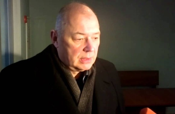 VIDEO kadras: Pražudyto dviratininko tėvo komentaras P.Dimšos byloje