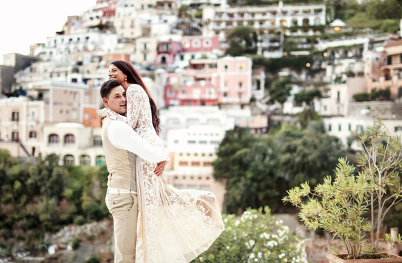 Eglės ir Kazimiero Grišių vestuvės Italijoje