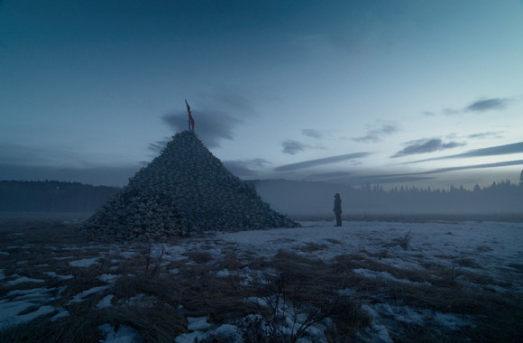 Juostos „Hju Glaso Legenda“ filmavimas