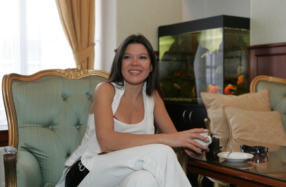 Dainininkės Ruslanos viešnagė Vilniuje 2005 m.