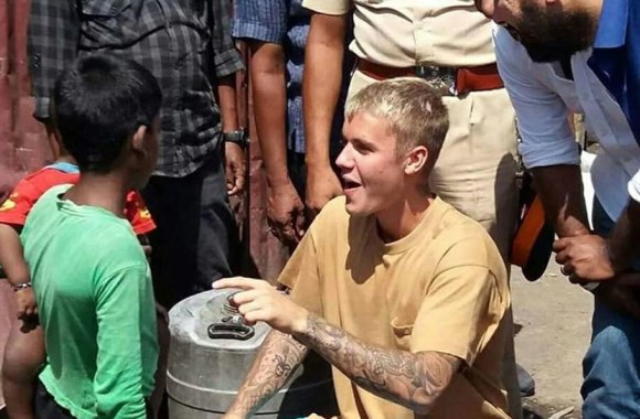 Justino Bieberio koncerto ir viešnagės akimirkos Mumbajuje