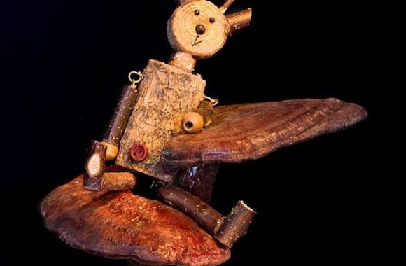 Žmogeliukas iš rudens gėrybių