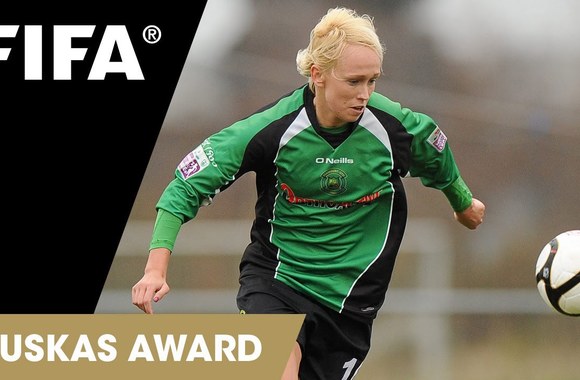 VIDEO kadras: Stephanie Roche Goal: FIFA Puskas Award 2014 Nominee