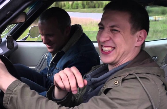 VIDEO kadras: \"Saulius ir Paulius\" repuoja filmavimo aikštelėje