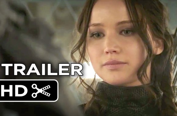VIDEO kadras: The Hunger Games: Mockingjay - Part 1 Official Trailer #1 (2014) - THG Movie HD