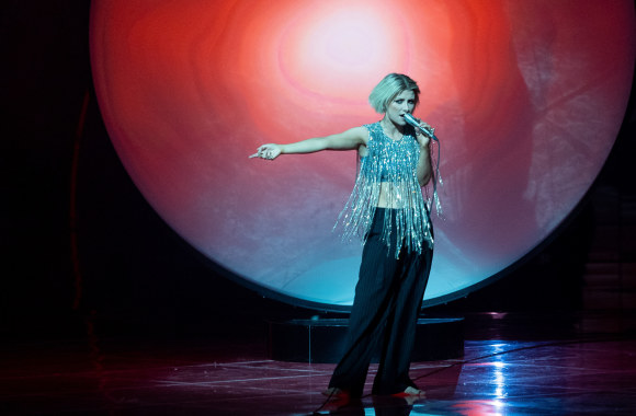 Cornelia Jakobs generalinėje „Eurovizijos“ repeticijoje / Luko Balandžio nuotr.
