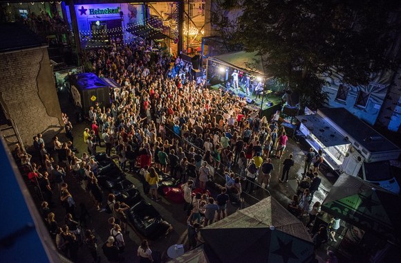 Grupės „Skamp“ koncertas „LRT Opus terasoje“