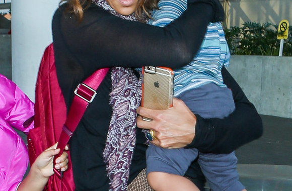Halle Berry su sūnumi Maceo