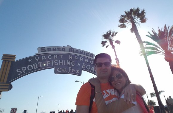 Radvilo Bubelio ir Marianos Pautos Arevalo medaus mėnesio akimirka