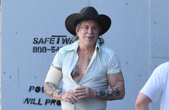 Mickey Rourke'as/Vida Press nuotr.