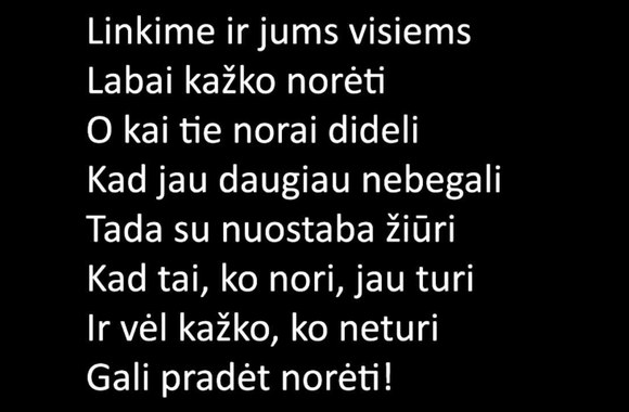 VIDEO kadras: Laimis Vilkončius - Dideli Nykštukai