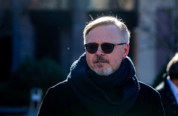 Pirmadienį prie LR Seimo aktoriai surengė meninę akciją: „Aktorius – Tuščia vieta?“