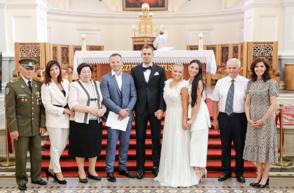 Vestuvių akimirka / Teodoro Biliūno / „ŽMONĖS Foto“ nuotr.