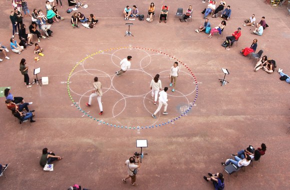 Katalonų menininko Jordi Galí kūrinys „Orbes“ / Jean Pellaprat nuotr.