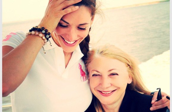 Kristina Tučkutė su mama Ala Tučkuviene