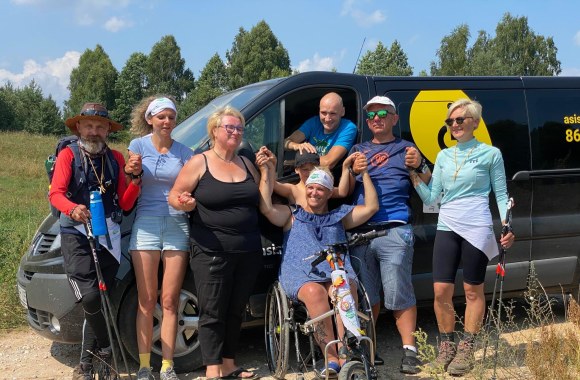 Projekto „Mums pakeliui“ dalyviai / Organizatorių nuotr.