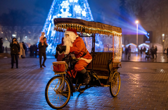 Naujųjų metų sutikimas Vilniuje / Luko Balandžio nuotr.