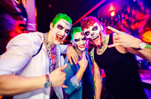 Helovino vakarėlio „Mojo Lounge“ akimirka