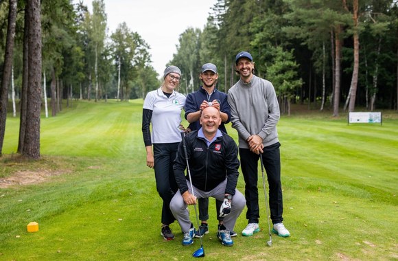 ŽMONĖS golfo turnyro akimirka / Irmanto Gelūno nuotr.