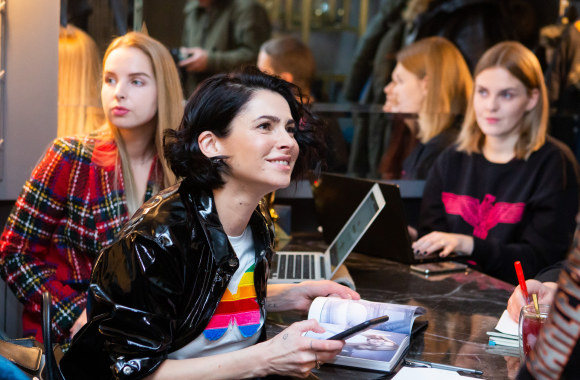 Agnės Kuzmickaitės užrašinės pristatymas/ Gretos Skaraitienės nuotr.